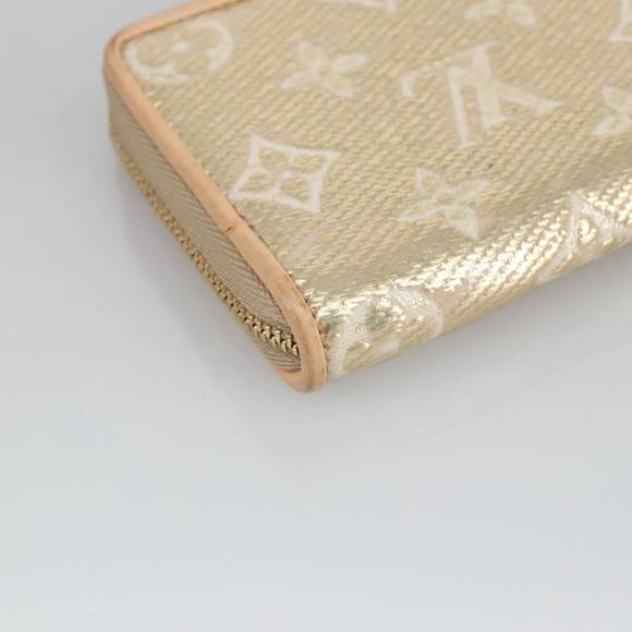 LOUIS VUITTON Monogram Laminated Jacquard Zippy Coin Purse M82483 Auth 100863SA - Picture 16 of 16